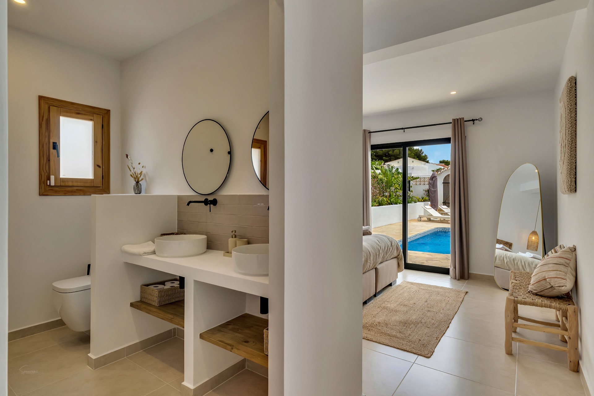 Badkamer van Casa Monte Zen